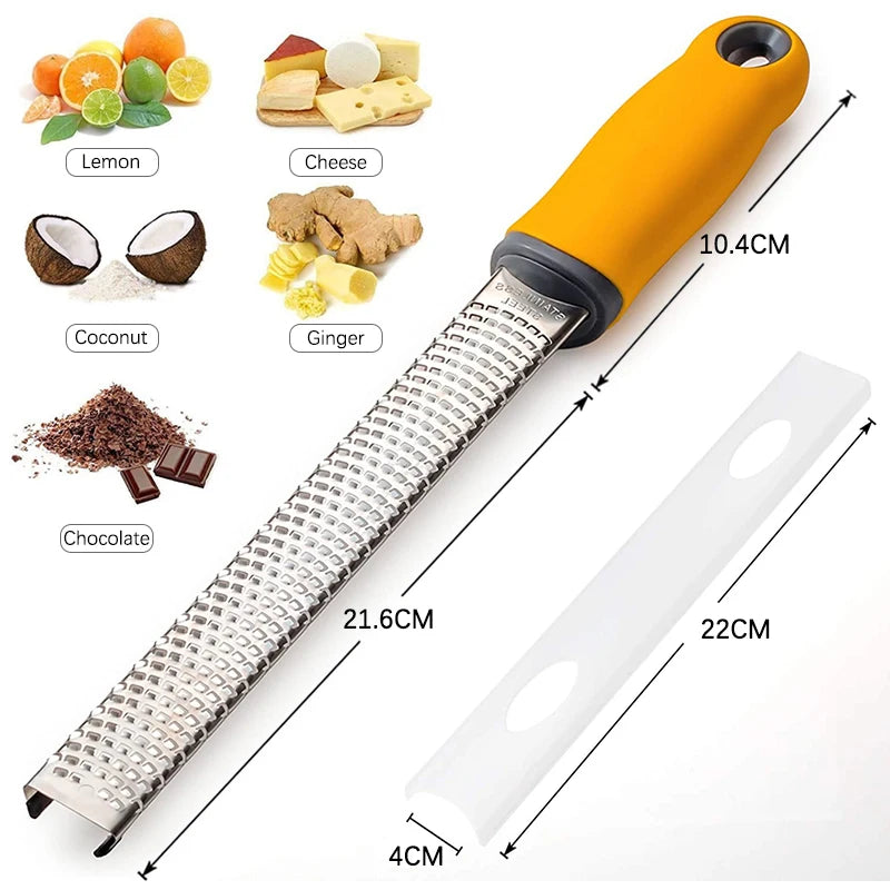 Cheese Grater & Lemon Zester with Protect Cover