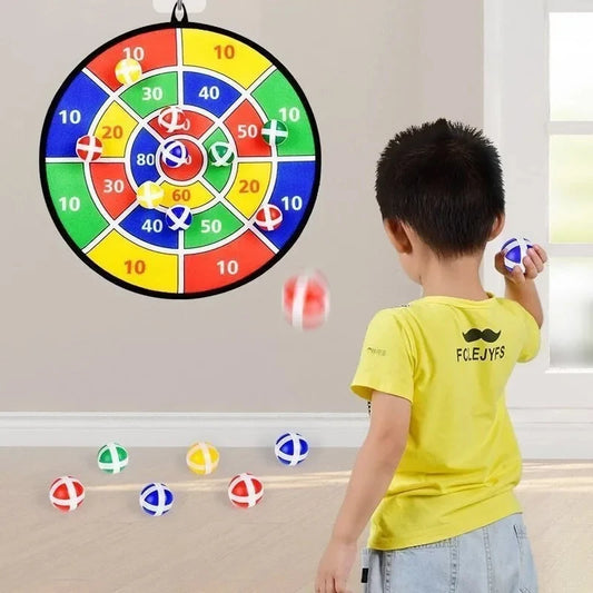 Montessori Dart Board Target Sports Game Sticky Ball
